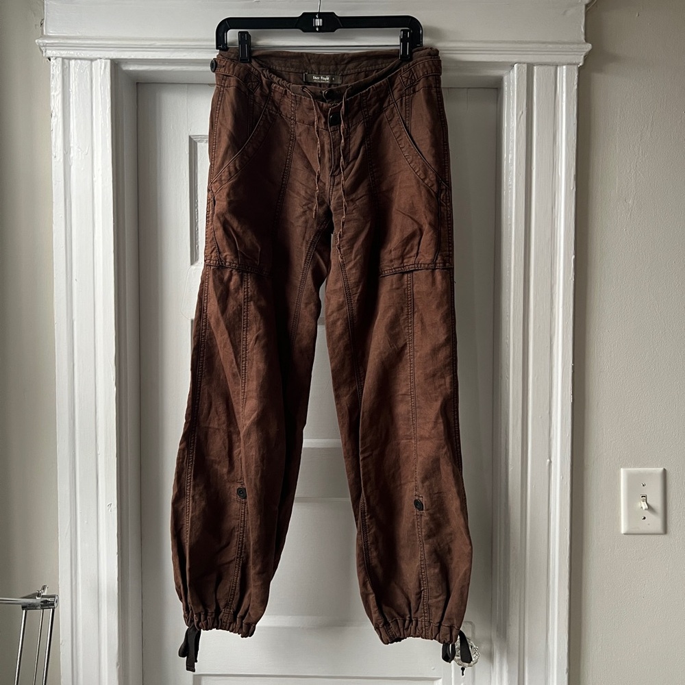 Vintage Free People Cargo Pants
